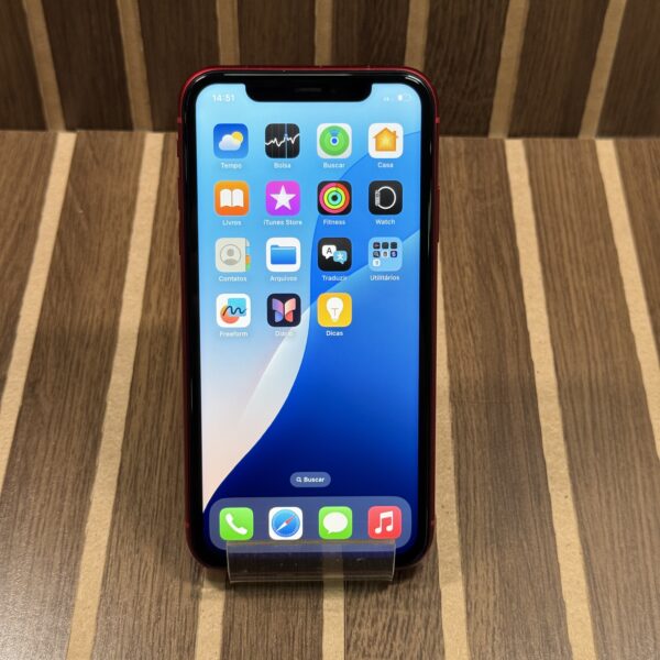 iPhone Seminovo 11 64GB Vermelho 100% - Imagem 2