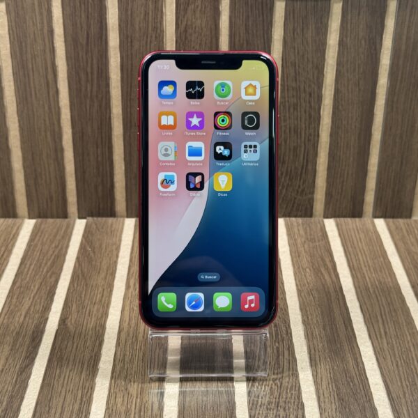 iPhone Seminovo 11 128GB Vermelho 100% - Imagem 2